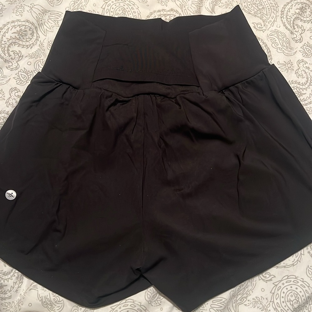 Halara Black High-Waist Women's Active Shorts - Picture 10 of 13